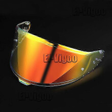 (Revo Red) Lightweight lens shield for SHOEI X-SPR Pro helmet