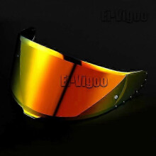 (Red) Lightweight lens shield for SHOEI X-SPR Pro helmet