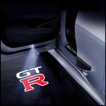 stuks LED-autodeurlogo-verlichting met laserprojector voor Nissan GTR R35 R34, logo, welkomst- en waarschuwingsverlichting, auto-access