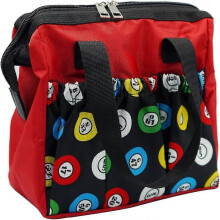 Bingostempeltas, bingotassen met vakjes, bingo-accessoires voor vrouwen, draagtas, opbergtas, cadeau voor bingoliefhebbers, draagtas vo
