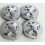 2000 τεμάχια μαύρα ρολά Googly Eyes με αυτοκόλλητα, 6mm 8mm 10 mm 12mm Μικτή συσκευασία - - 1
