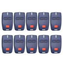 10 pezzi Telecomando a 2 pulsanti 433MHz Rolling Code Telecomando per porta da garage e cancello per BFT MITTO 2 MITTO 4