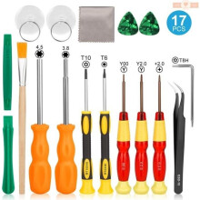 Kolmiosainen ruuvimeisseli Nintendolle - Keten Professional Kit - 9 osaa - Valkoinen - EPE TOP