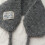 Warm Tie Neck Warmer Polyester Wool Scarf for Cold Weather-Blue 4