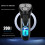Small Men Electric Shaver Rechargeable Beard Shaving-Black 6