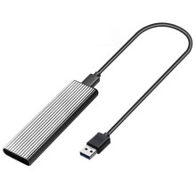 M.2 SSD -kotelo NVMe-kotelo M.2 - USB SSD -sovitin NVMe PCIe NGFF SATA M + B-avain 2230224222602280 Dual Protocol