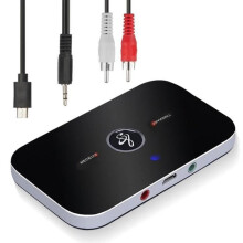 Bluetooth-lähetin-vastaanotin | Musou Bluetooth 4.0 -lähetin/vastaanotin-audiosovitin | 2-in-1 langaton Bluetooth-TV, MP3/MP3