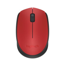 Hiiri - Langaton - Logitech - M171 - Punainen - Molempikätinen