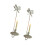 2Pcs Wall Mount Candle Holders Modern Wall Candle Sconces-White 1