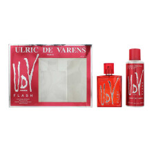 Ulric De Varens Flash Eau De Toilette Spray 100ml Set 2 Pieces