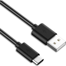 Alkuperäinen USB Type-C -latauskaapeli Samsung Galaxy Tab A 10.1 2019 SM-T510 SM-T515:lle, musta