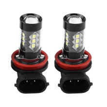 H8 H11 Xtreme Super Kirkkaat 6000K LED-polttimot | 2 kpl H11 H8 12V-24V 80W Autoon