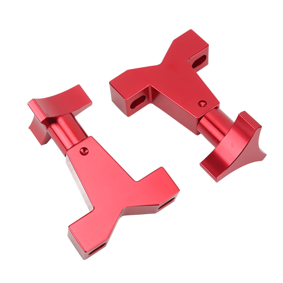 Aluminium Lift Jack Bracket Anodised Red 7444352896196