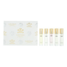 Creed 5 Piece Gift Set: Aventus For Her Eau de Parfum 10ml - Carmina Eau de Parfum 10ml - Wind Flowers Eau de Parfum 10ml - Royal Princess Oud Eau de