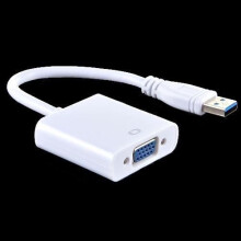 USB 3.0 - VGA-videomuunnin, moninäyttöinen näytönohjain, ulkoinen videokaapeli Windows 7/8:lle