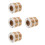 8Rouleaux D'étiquettes Marron Pour Et Fermeture De 1