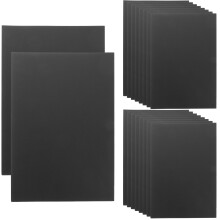 100Feuilles Papier Noir Pour Dessin, Peinture Croquis