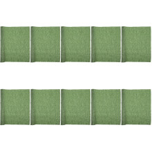 10Rouleaux Papier Crêpe Italien Vert Décor DIY Fleurs Cadeaux
