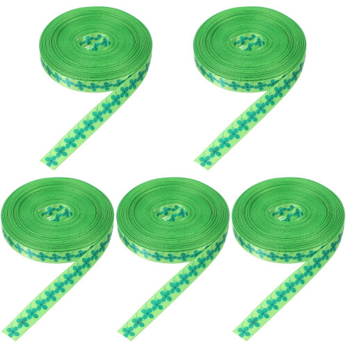 5Rubans Verts Artisanaux Pour Déco Cadeau St Patrick