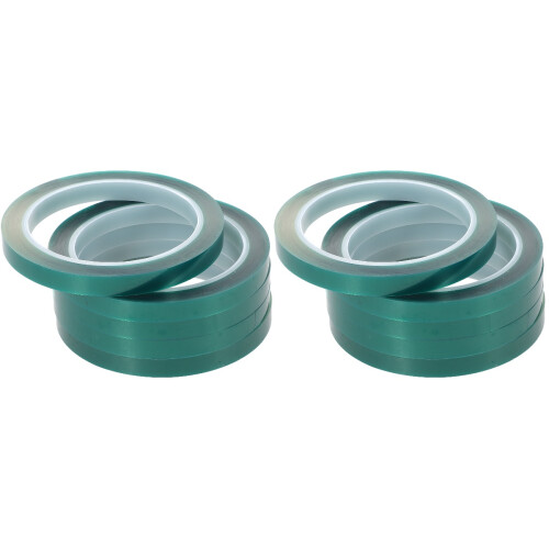 10Rouleaux Ruban Adhésif DIY Vert Isolation Protection Pet