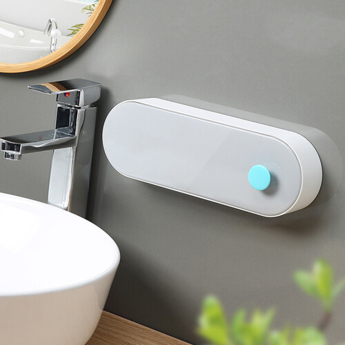 Soap Box Wall Mounted Non Punching Lid Cream 1