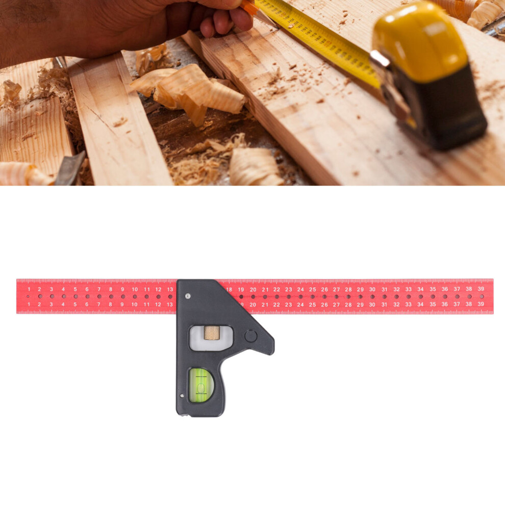 Precise 90/45 Degree Aluminium Ruler