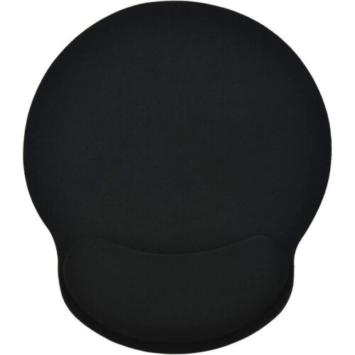 Mouse Pad με στήριγμα καρπού από τζελ, άνετο εργονομικό στήριγμα καρπού - μαύρο