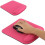 Εργονομικό Mouse Pad με εξαιρετικά λεπτό στήριγμα καρπού για βέλτιστη άνεση - Ροζ - YONIS 1