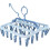 Sock Drying Rack, Hanging Clothes Drying Rack with 32 Windproof Clips, for Socks, Underwear 1