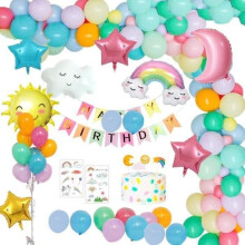 Balloon Arch Kit, Balloon Decoration for a Girl's Birthday Party