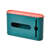 Trash bag dispenser, self-adhesive wall-mounted dispenser, plastic bag holder, grocery bag dispenser for