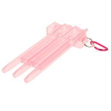 1Boîte De Transport Rose En Durable Pour Fléchettes