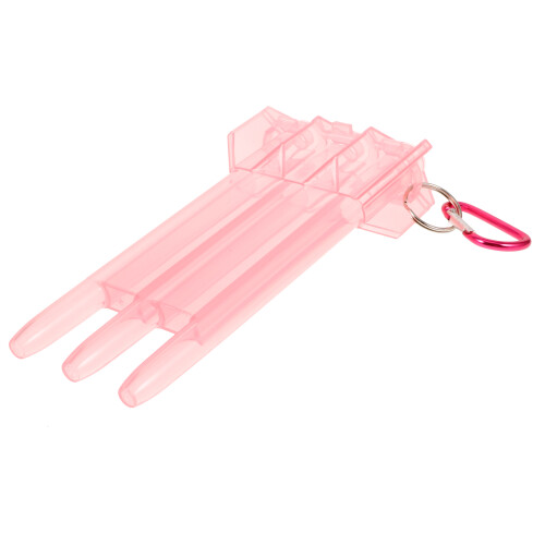 1Boîte De Transport Rose En Durable Pour Fléchettes