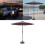Beach Camping Umbrella 8.8ft Patio 1