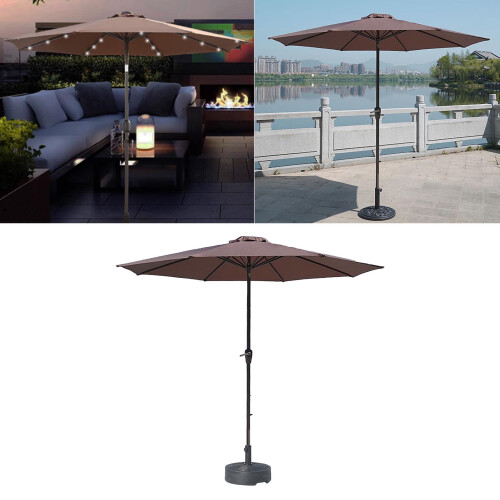 Beach Camping Umbrella 8.8ft Patio
