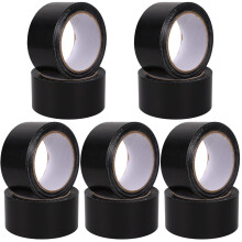 5Rouleaux Ruban Adhésif Tissu Noir Pour Réparation Tapis Étanchéité