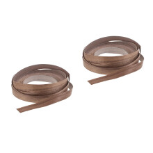 2Rouleaux Profilé Bois Adhésif Café Pour Bords Rénovation DIY