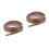 2Rouleaux Profilé Bois Adhésif Café Pour Bords Rénovation DIY 1