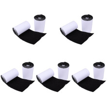 5Rouleaux Adhésif Pour En Nylon Noir Maintien Sécurisé