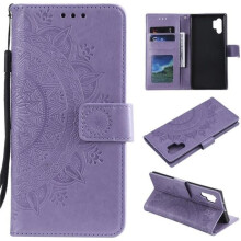 For Samsung Galaxy A32 5G 6.5" Purple Flip Case PU Leather Phone Cover Pouch