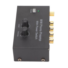 Προενισχυτής Phono - SONEW - PP500P - Διπλό κέρδος - Προσαρμογέας 12V DC