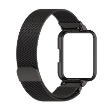 Black Stainless Steel Watch Band for Redmi Watch 2 Lite
