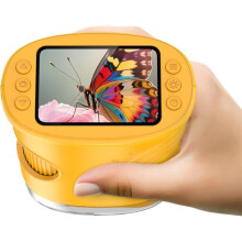 4K Microscopes for Children, 1000X Portable Mini Pocket Microscope, Educational Science Toys to Give to Children Aged 4 to 6