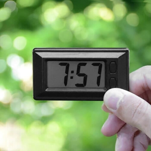 Portable Mini Car Dashboard Clock