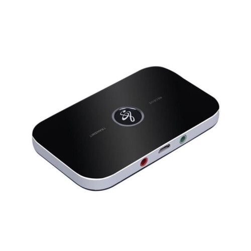 2-in-1 Bluetooth Adapter Wireless Stereo HiFi Audio Transmitter-Receiver - Black