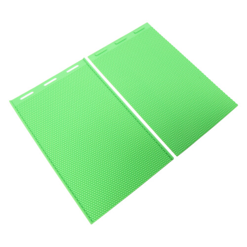 2PCS 5.4mm Silicone Beeswax Press Sheets Large