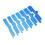7-Piece Aluminium Gauge Block Set Blue 1