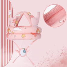 Child's Protective Helmet - Baby - Pink - Adjustable - Safety
