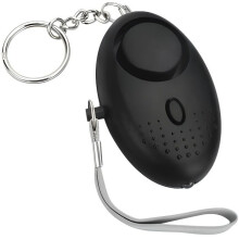 GETEK 130 dB Personal Alarm with Flashlight and Keyring — Compact 456725 mm