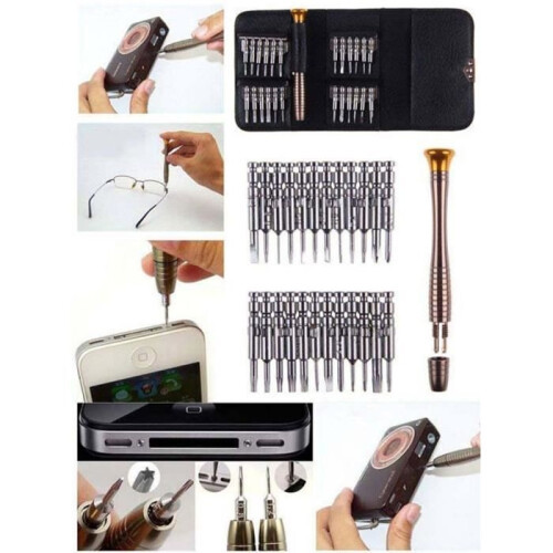 Penta Tool Kit - 25-in-1 Screwdriver - Multifunctional - Torx - Black